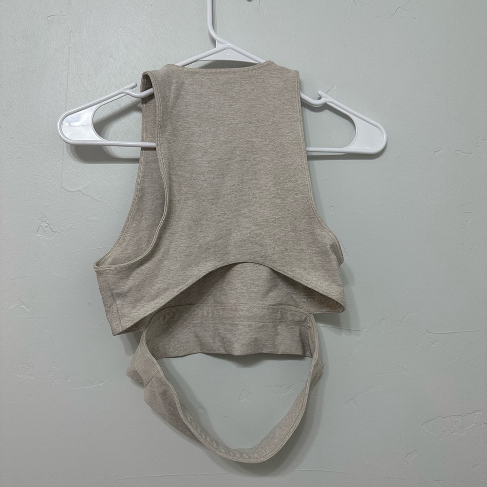 Outdoor Voices Beige Athletic Tank Top